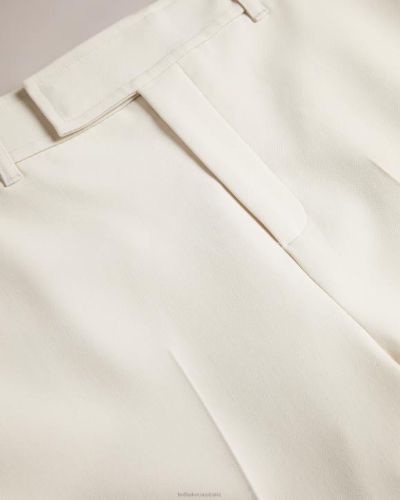 Ted Baker Amberot Straight Leg Flood Length Trousers Natural Clothing Women TLPL233