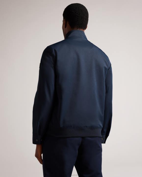 Ted Baker Arzona Nylon Bomber Jacket Navy Clothing Men TLPL1366