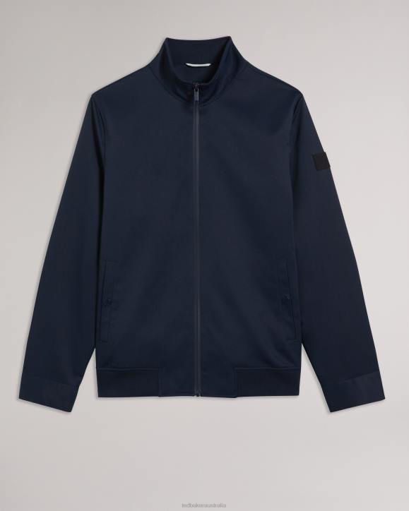 Ted Baker Arzona Nylon Bomber Jacket Navy Clothing Men TLPL1366