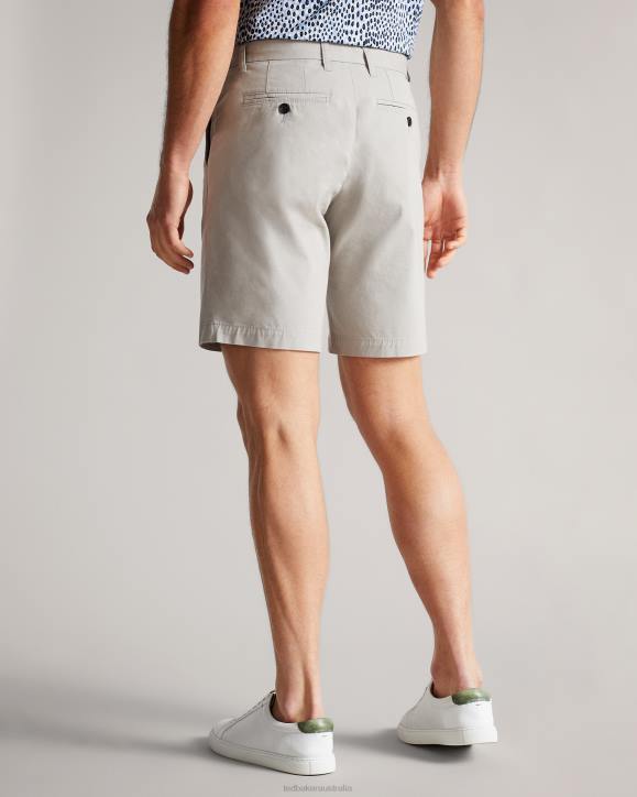 Ted Baker Ashfrd Chino Shorts Light Gray Clothing Men TLPL1343