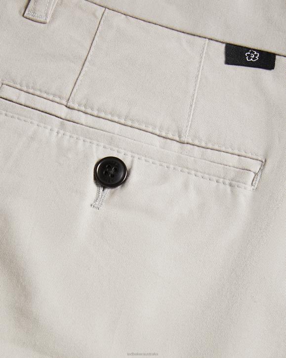 Ted Baker Ashfrd Chino Shorts Light Gray Clothing Men TLPL1343