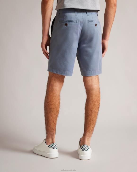 Ted Baker Ashfrd Chino Shorts MID-BLUE Clothing Men TLPL1330