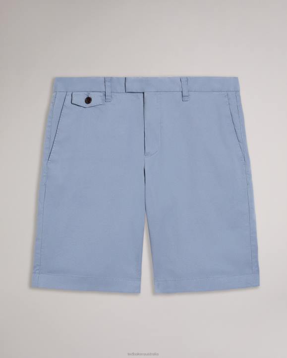 Ted Baker Ashfrd Chino Shorts MID-BLUE Clothing Men TLPL1330