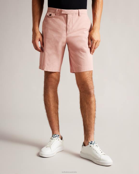 Ted Baker Ashfrd Chino Shorts MID-PINK Clothing Men TLPL1344