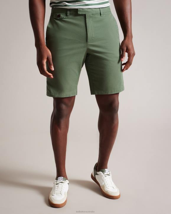 Ted Baker Ashfrd Chino Shorts OLIVE Clothing Men TLPL1372