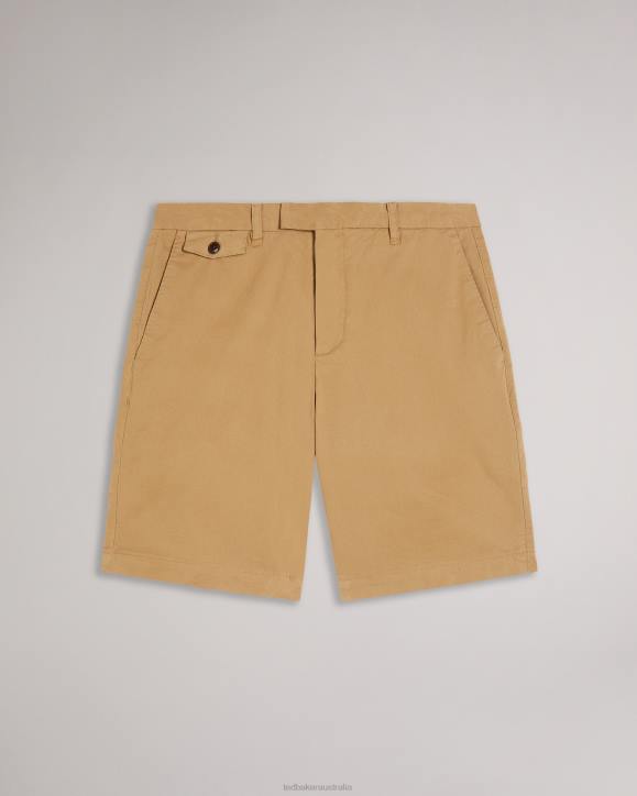 Ted Baker Ashfrd Chino Shorts TAN Clothing Men TLPL1348