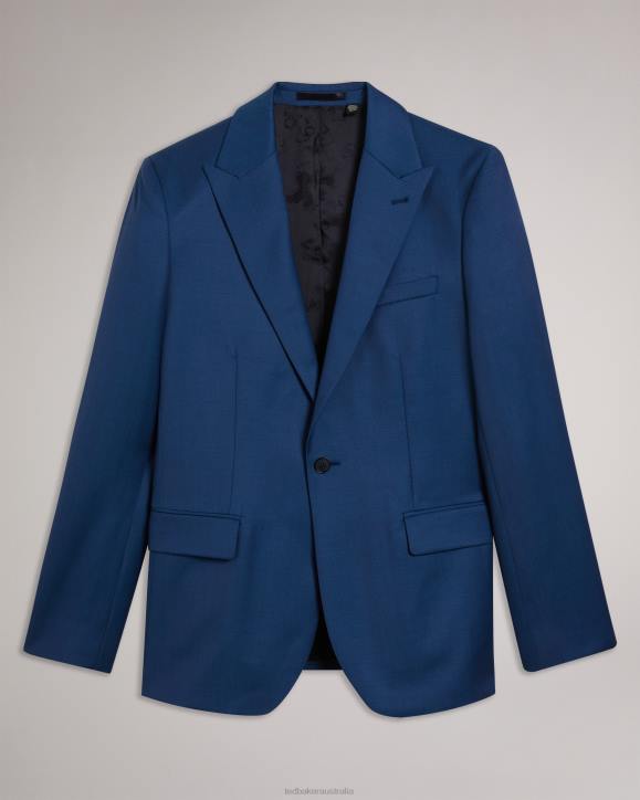 Ted Baker Atlowj Single Breasted Jacket Bright Blue Clothing Men TLPL1214