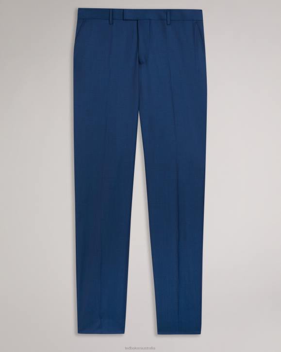 Ted Baker Atlowt Camburn Fit Trousers Bright Blue Clothing Men TLPL1225