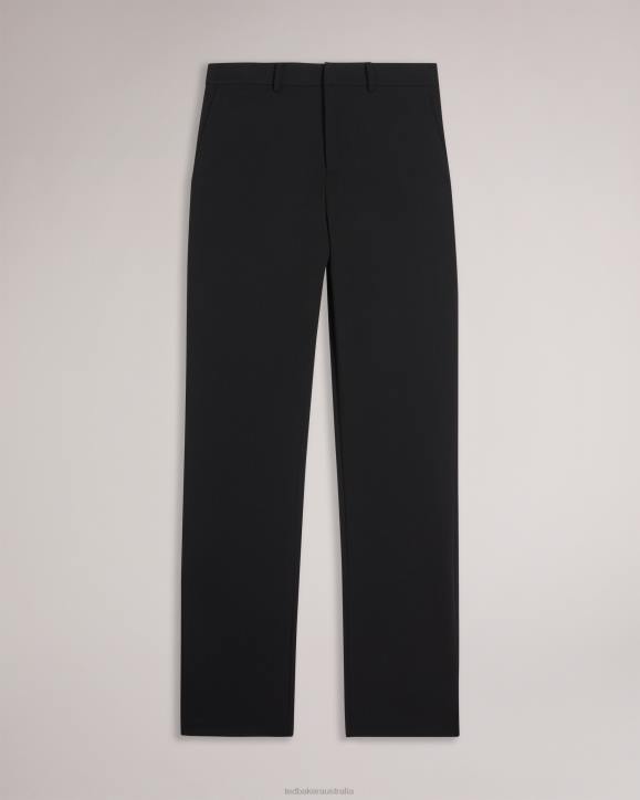 Ted Baker Bayonne Technical Stretch Smart Trousers BLACK Clothing Men TLPL1476