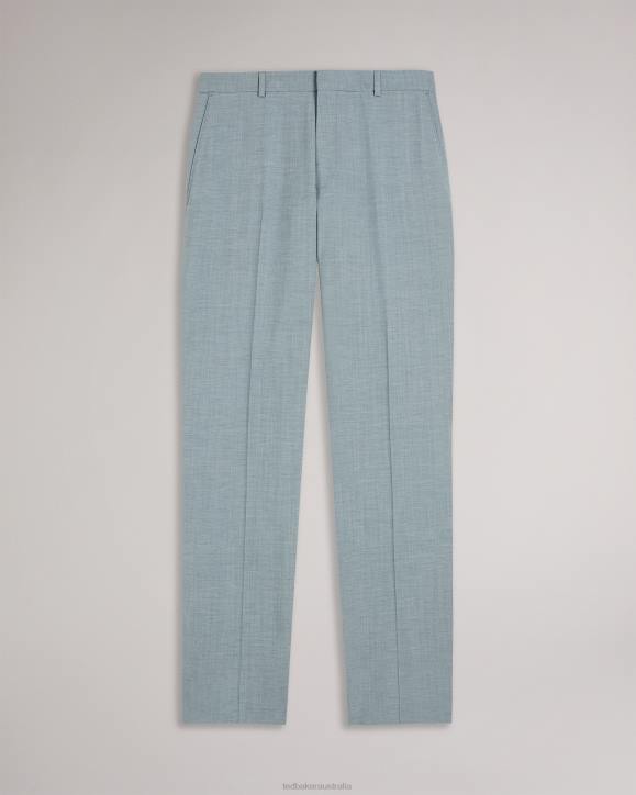 Ted Baker Benonts Wool Blend Suit Trousers Light Gray Clothing Men TLPL1617