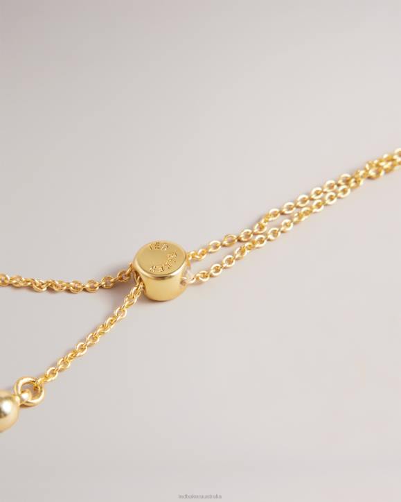 Ted Baker Braidn Blossom Bracelet PL-PINK Jewelry Women TLPL982