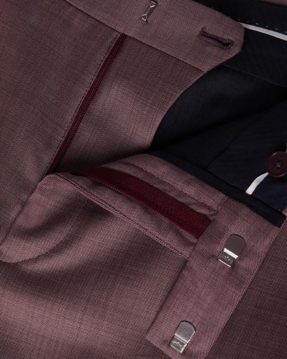 Ted Baker Byront Slim Fit Wool Trousers MID-PINK Clothing Men TLPL1570
