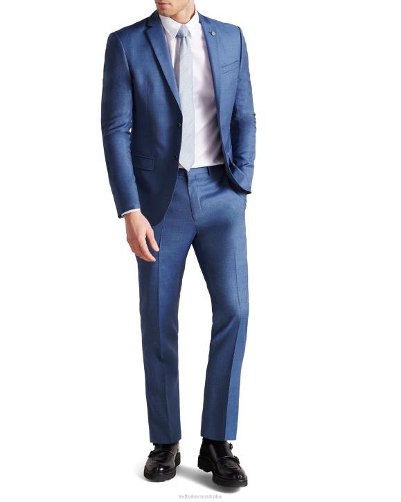 Ted Baker Camdets Slim Light Blue Suit Trousers Light Blue Clothing Men TLPL1347
