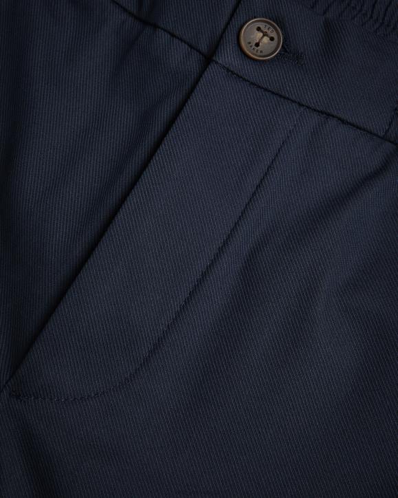 Ted Baker Creswel Elasticated Cotton Shorts Navy Clothing Men TLPL1493