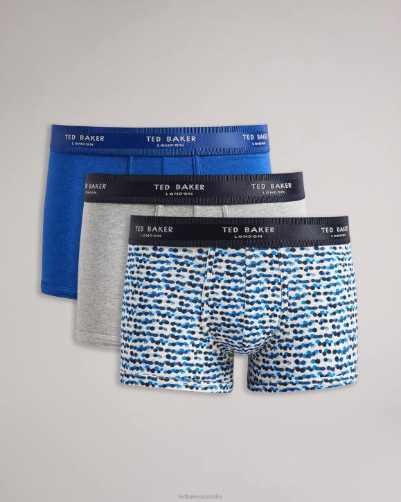 Ted Baker Crflk 3 Pack Assorted Trunk Briefs Assorted Clothing Men TLPL1610