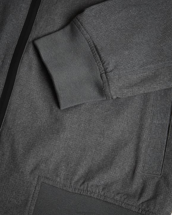 Ted Baker Elmhrst Textured Stretch Bomber Jacket Gray Clothing Men TLPL1424
