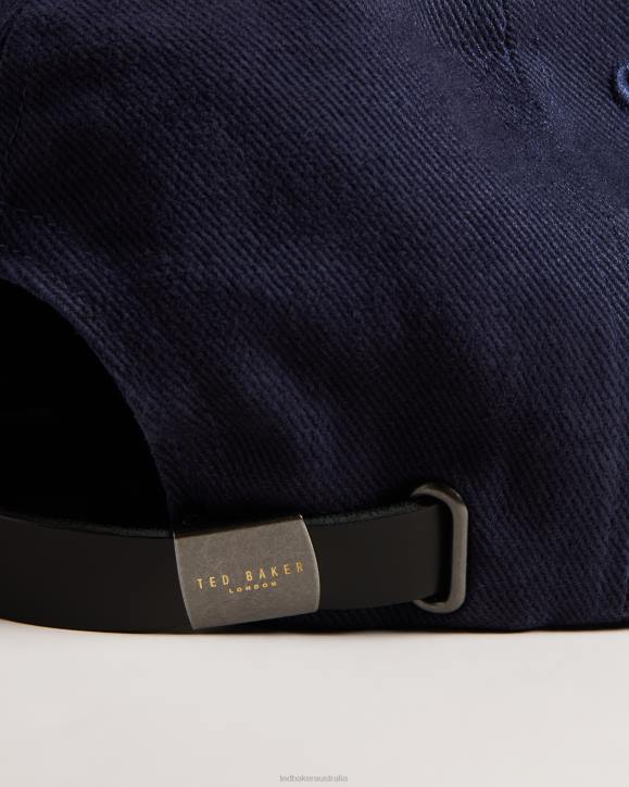 Ted Baker Frreddi Branded Cap Navy Accessories Men TLPL1965