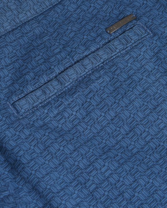 Ted Baker Gomer Regular Fit Geometric Shorts Navy Clothing Men TLPL1442