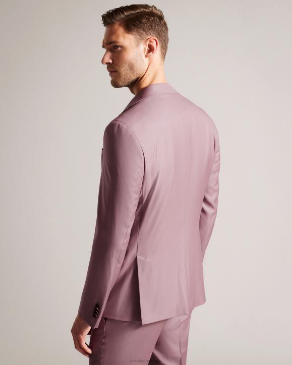 Ted Baker Ignacej Pure Wool Suit Jacket Pink Clothing Men TLPL1440