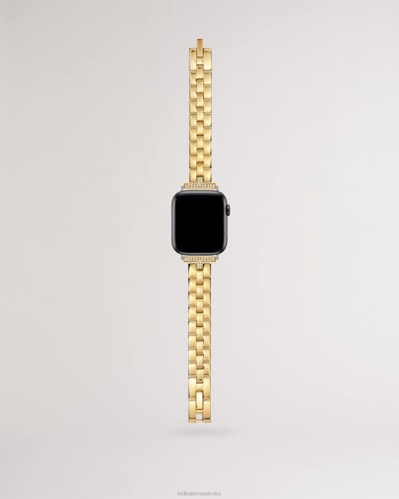 Ted Baker Jayina Metal Bracelet Apple Watch Strap Gold Color Accessories Women TLPL1012