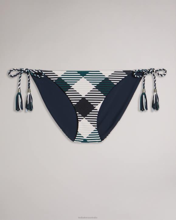 Ted Baker Jazlinn Reversible Bikini Bottoms White Clothing Women TLPL389