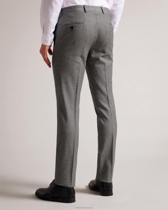 Ted Baker Jvct MONO CHECK SUIT TROUSER Black Clothing Men TLPL1588