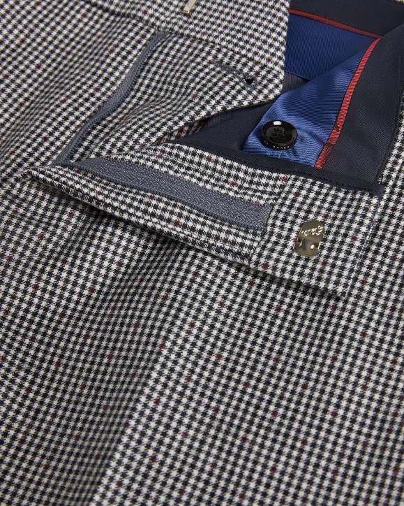 Ted Baker Jvct MONO CHECK SUIT TROUSER Black Clothing Men TLPL1588