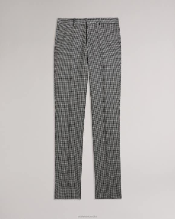 Ted Baker Jvct MONO CHECK SUIT TROUSER Black Clothing Men TLPL1588