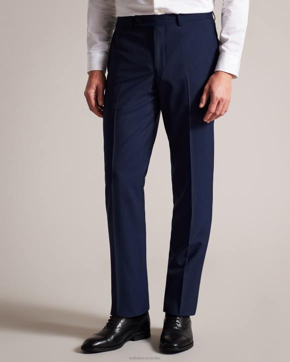 Ted Baker Jvtrsbl Slim Fit Suit Trousers BRT-BLUE Clothing Men TLPL1420