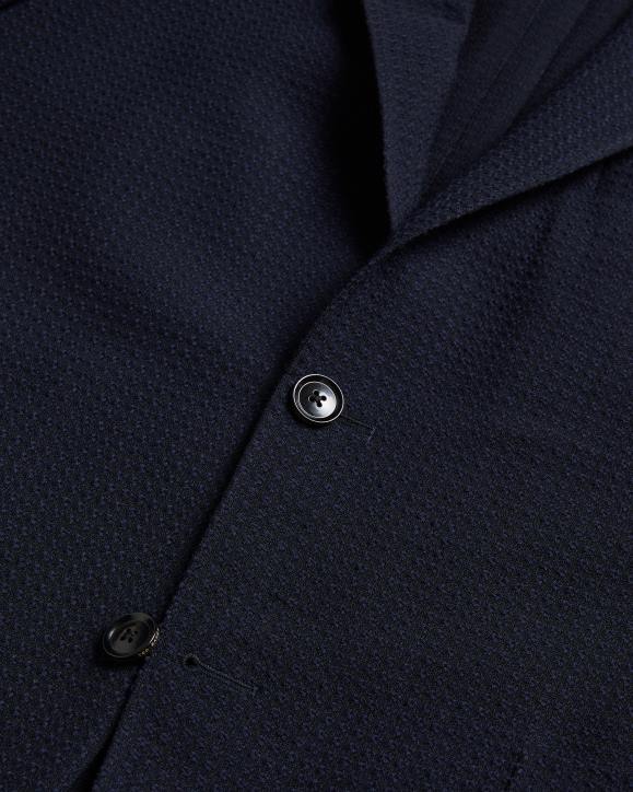 Ted Baker Jvtunj TEXTURED UNLINED JACKET Navy Clothing Men TLPL1613