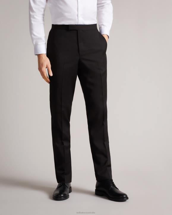 Ted Baker Jvtuxt Slim Fit Tuxedo Suit Trousers Black Clothing Men TLPL1407