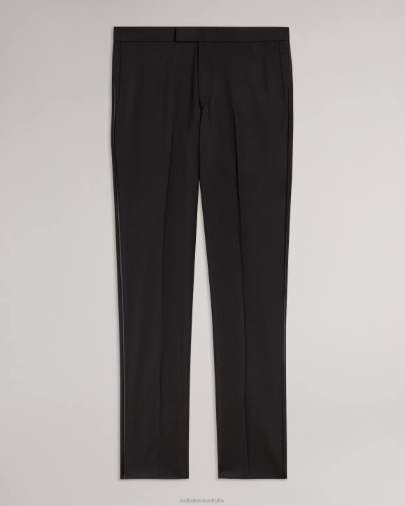 Ted Baker Jvtuxt Slim Fit Tuxedo Suit Trousers Black Clothing Men TLPL1407