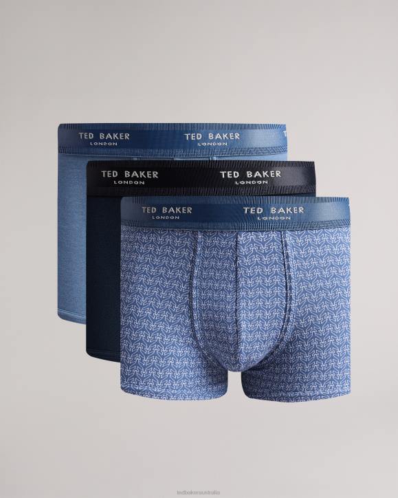 Ted Baker Kais 3 Pack Assorted Trunks Assorted Clothing Men TLPL1506