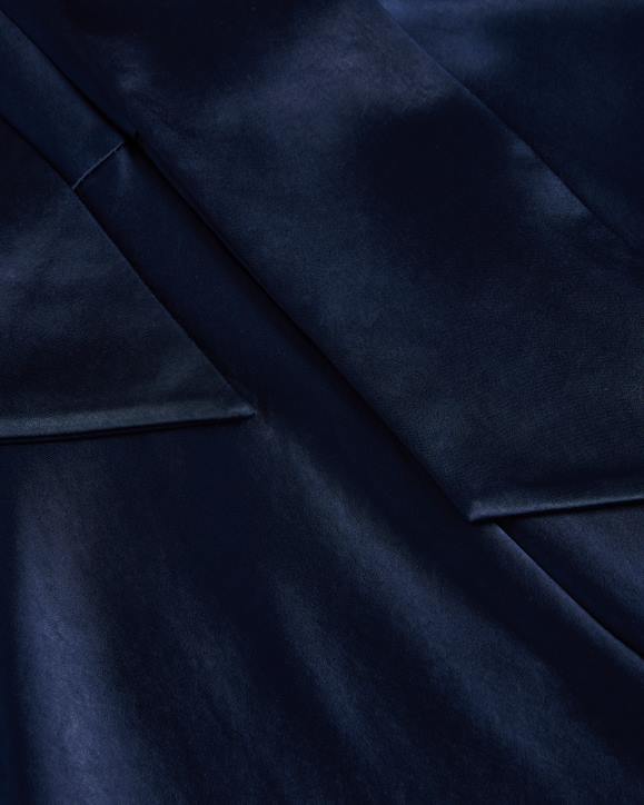 Ted Baker Lilymay Cowl Neck Bias Cut Midi Dress Dark Blue Clothing Women TLPL15