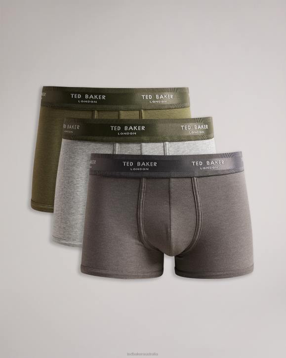 Ted Baker Marceau 3 Pack Assorted Trunks Assorted Clothing Men TLPL1525