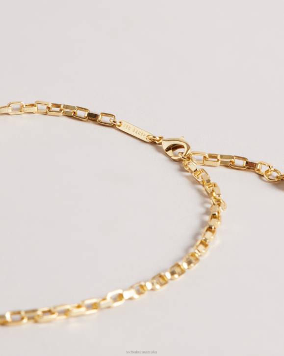 Ted Baker Mareka Infinity Heart Pendant Necklace Gold Color Jewelry Women TLPL1110