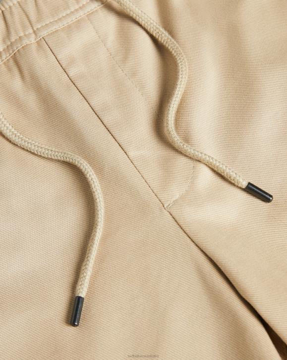 Ted Baker Mordon Twill Drawstring Shorts NATURAL Clothing Men TLPL1590