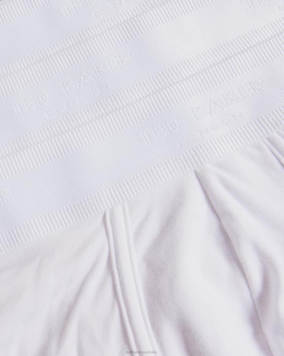 Ted Baker Nael 3 Pack Trunks White Clothing Men TLPL1576