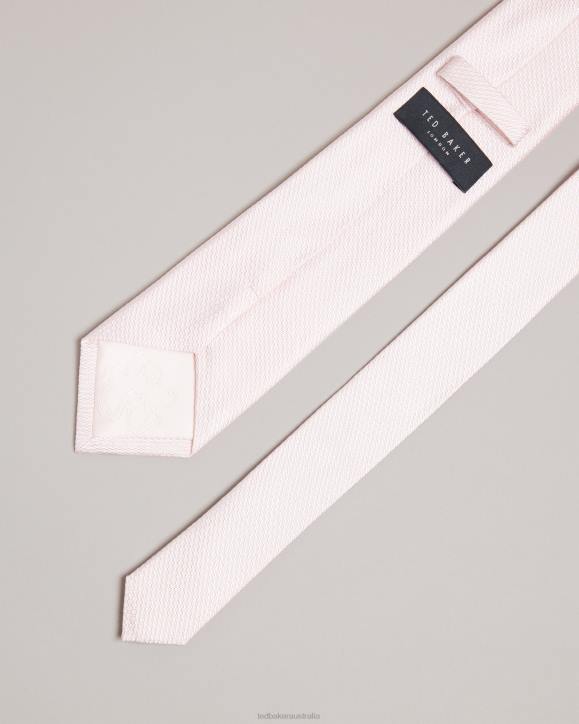 Ted Baker Phillo Textured Tie Dusky Pink Accessories Men TLPL1960