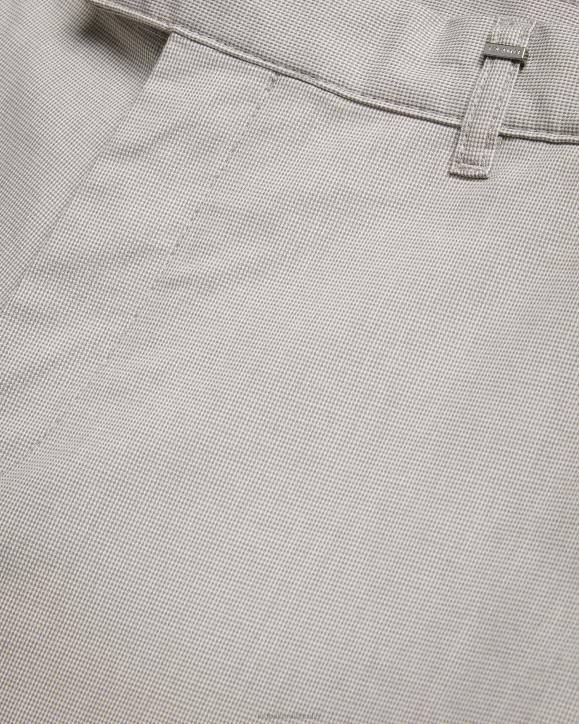 Ted Baker Portmay Slim Fit Dogtooth Trousers Gray Clothing Men TLPL1408