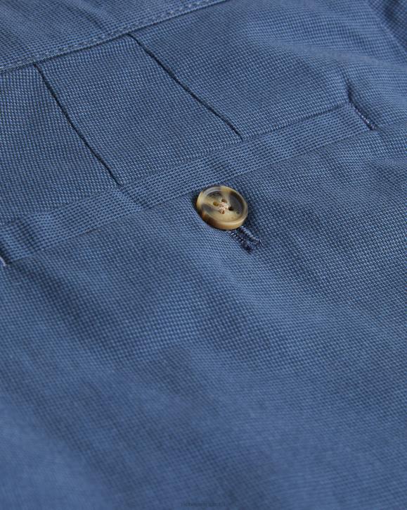 Ted Baker Portmay Slim Fit Dogtooth Trousers NAVY Clothing Men TLPL1437