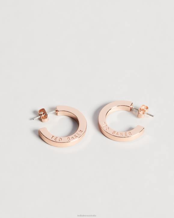 Ted Baker Senatta Crystal hoop earring Rosegold Color Jewelry Women TLPL1044