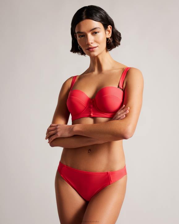 Ted Baker Shanees Bikini Bottom Coral Clothing Women TLPL392