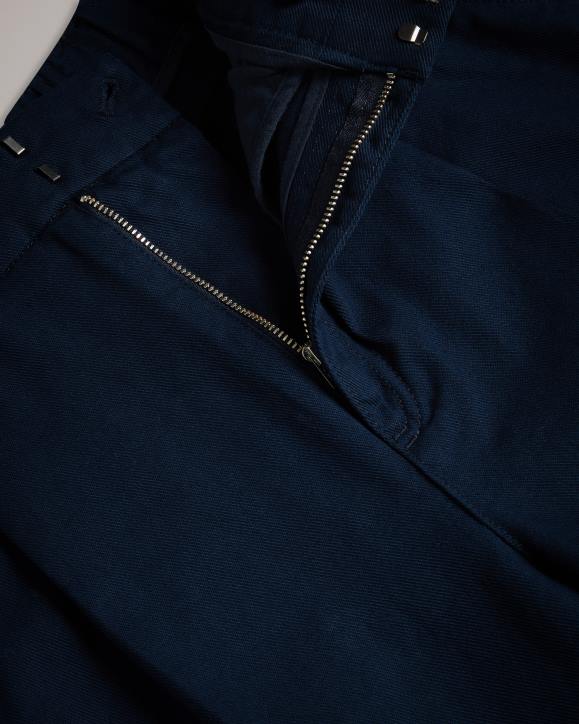Ted Baker Steviey Wide Leg Tailored Trousers Dark Navy Clothing Women TLPL319