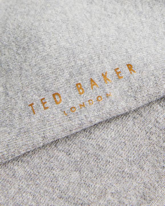 Ted Baker Teesok T Placement Socks Gray Accessories Men TLPL2069