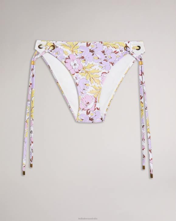 Ted Baker Tiffnei Bikini Bottoms White Clothing Women TLPL418