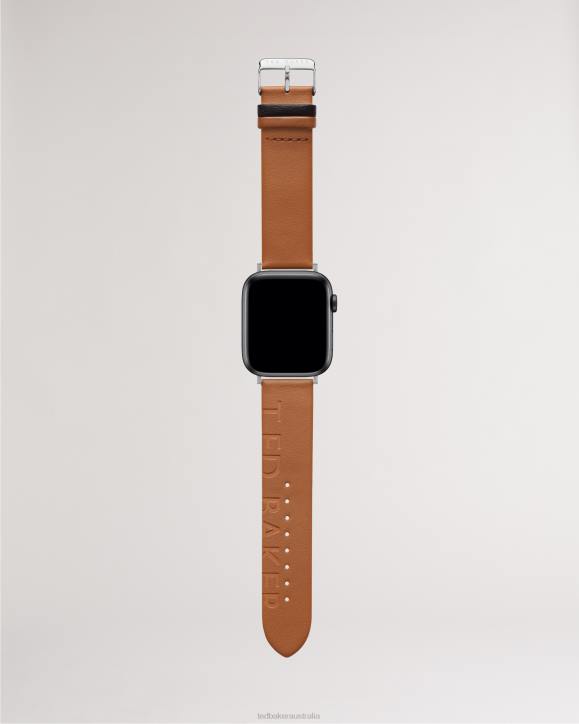 Ted Baker Tinium Leather Apple Watch Strap Tan Accessories Women TLPL2007