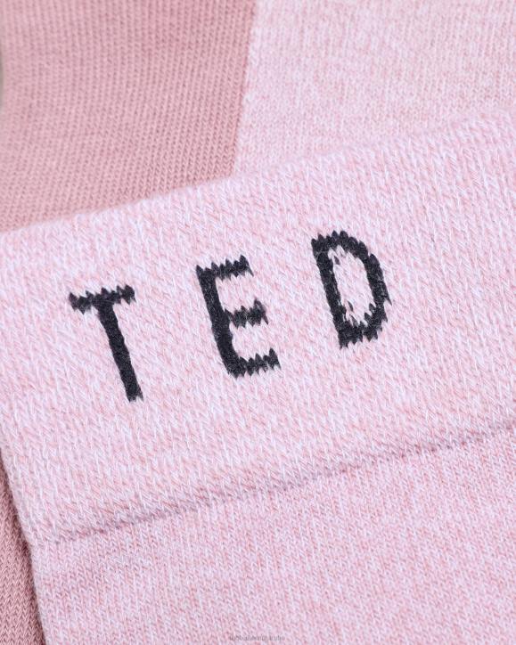 Ted Baker Twistsk Twisted Yarn Socks Pink Accessories Men TLPL1914