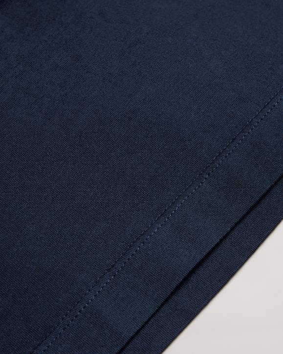 Ted Baker Tywinn Short Sleeve Regular Fit Plain T-shirt NAVY Clothing Men TLPL1561