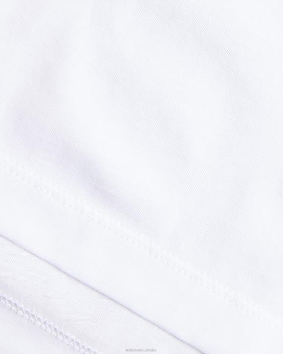 Ted Baker Tywinn Short Sleeve Regular Fit Plain T-shirt WHITE Clothing Men TLPL1314